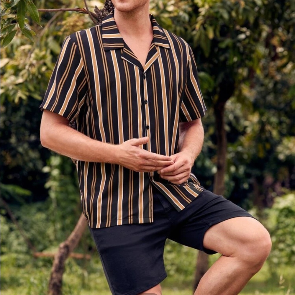 Men Button Down Shirt